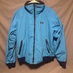 Woolrich Women's Blue/Teal Fleece Full Zip Jacket Size L